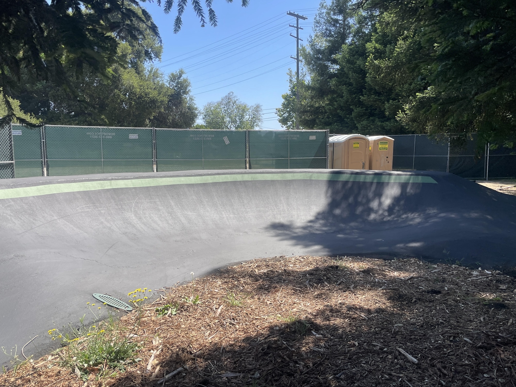 Flood park pumptrack